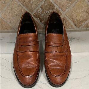 Johnston & Murphy Men's Tan Leather Loafers